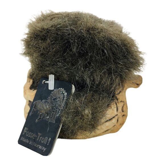 Vintage Fosse-Troll #118 In Norway Handmade Fantasy Conjoined Double Head Troll - Picture 6 of 7